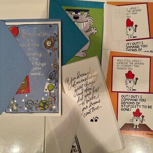 Graduation Cards (Lot of 5 Cards)‎ (2 from Dilbert)